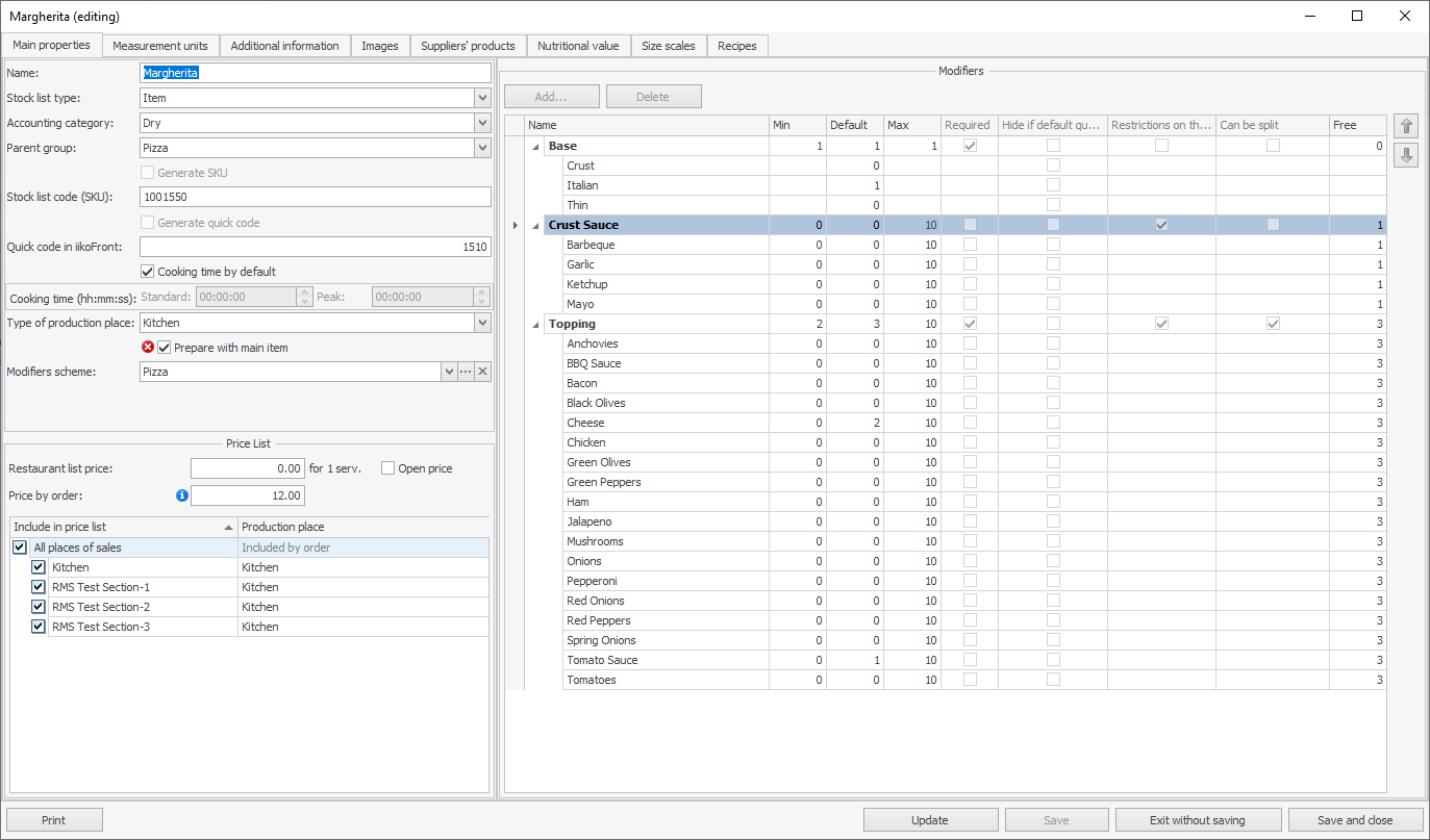 Menu Mapping Examples Articles