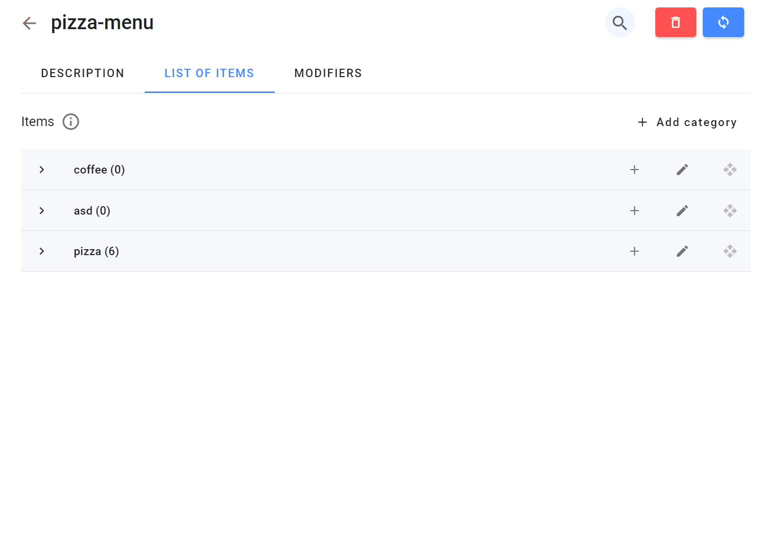 External Menu Articles