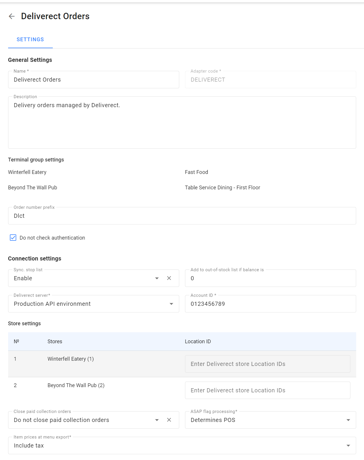 Deliverect Ticket Articles